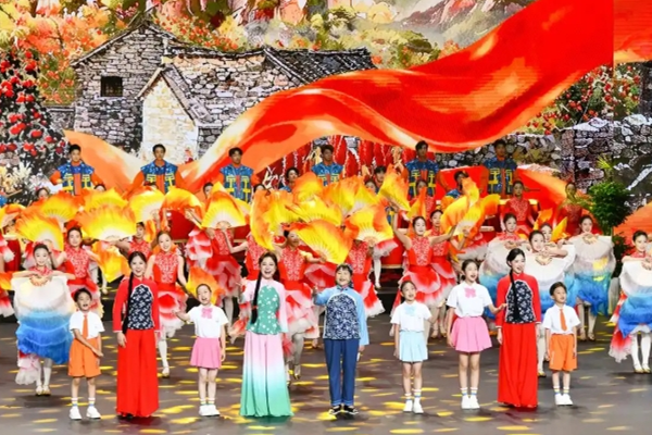 全国移风易俗优秀文艺节目展演在山东临沂举行